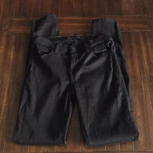 J Brand Black Skinny Jean Size 26